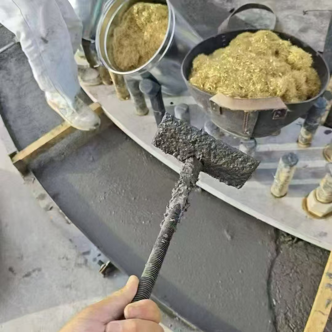 汉南C120钢纤维高强无收灌浆料 轧机压缩机汽轮机发电机锻压设备底座灌浆材料
